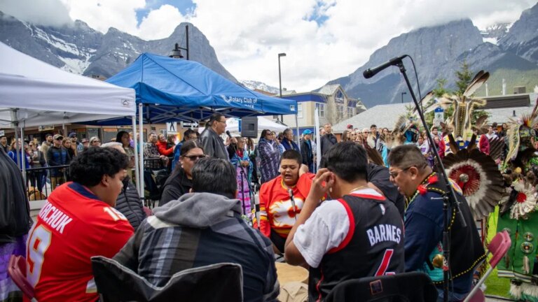 Indigenous culture set in the heart of cochrane's town