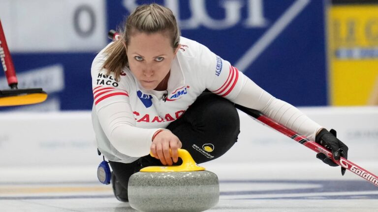 Rachel homan leads canada to win the opening victory at