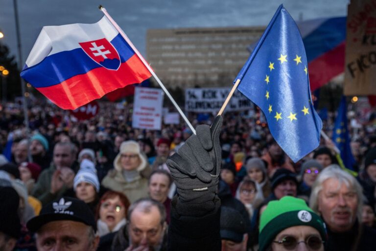 Slovak protests prove that the fight for europe is not