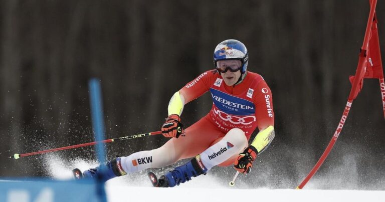 Swiss ski star odelmatt secured the overall score, and teammate